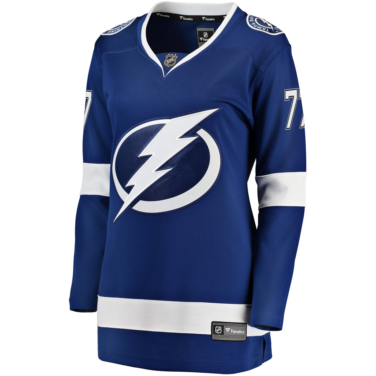 Victor Hedman Tampa Bay Lightning Fanatics Branded Women's Premier Breakaway Player Jersey - Blue