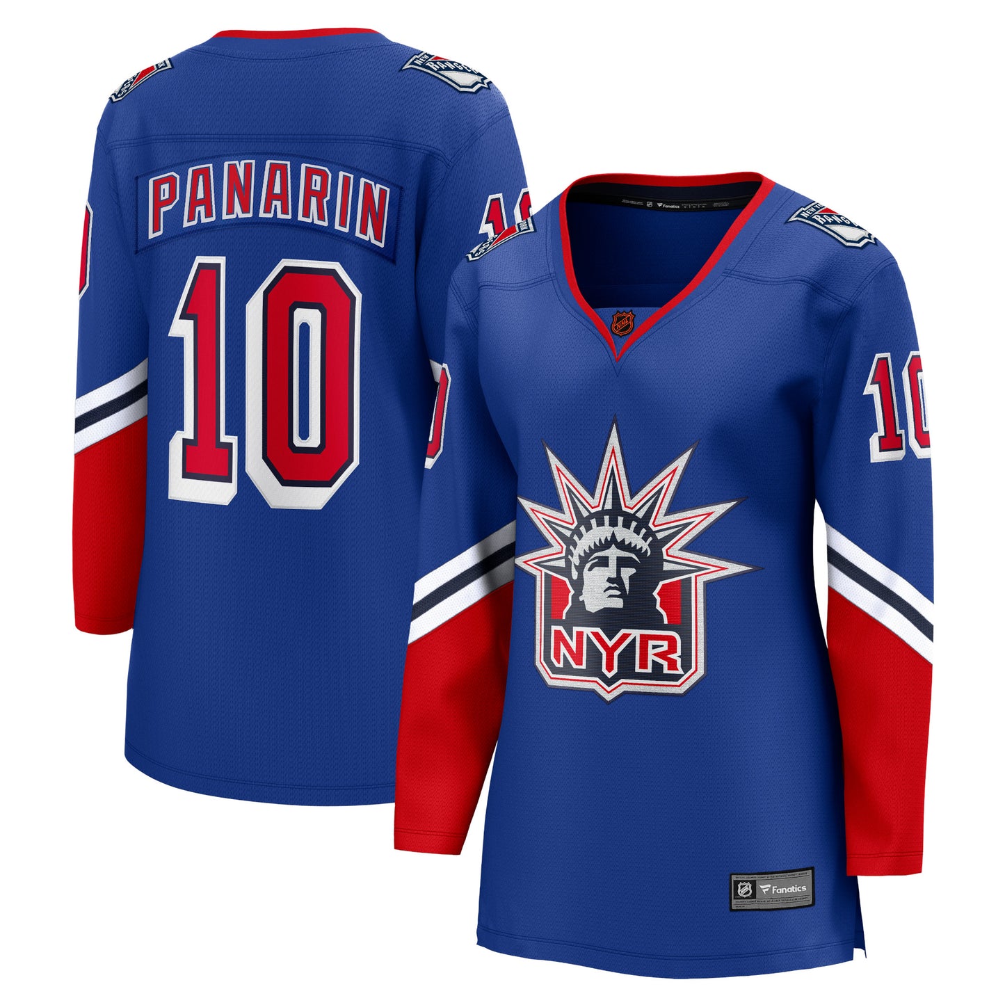 Artemi Panarin New York Rangers Fanatics Branded Women's Special Edition 2.0 Breakaway Player Jersey - Royal