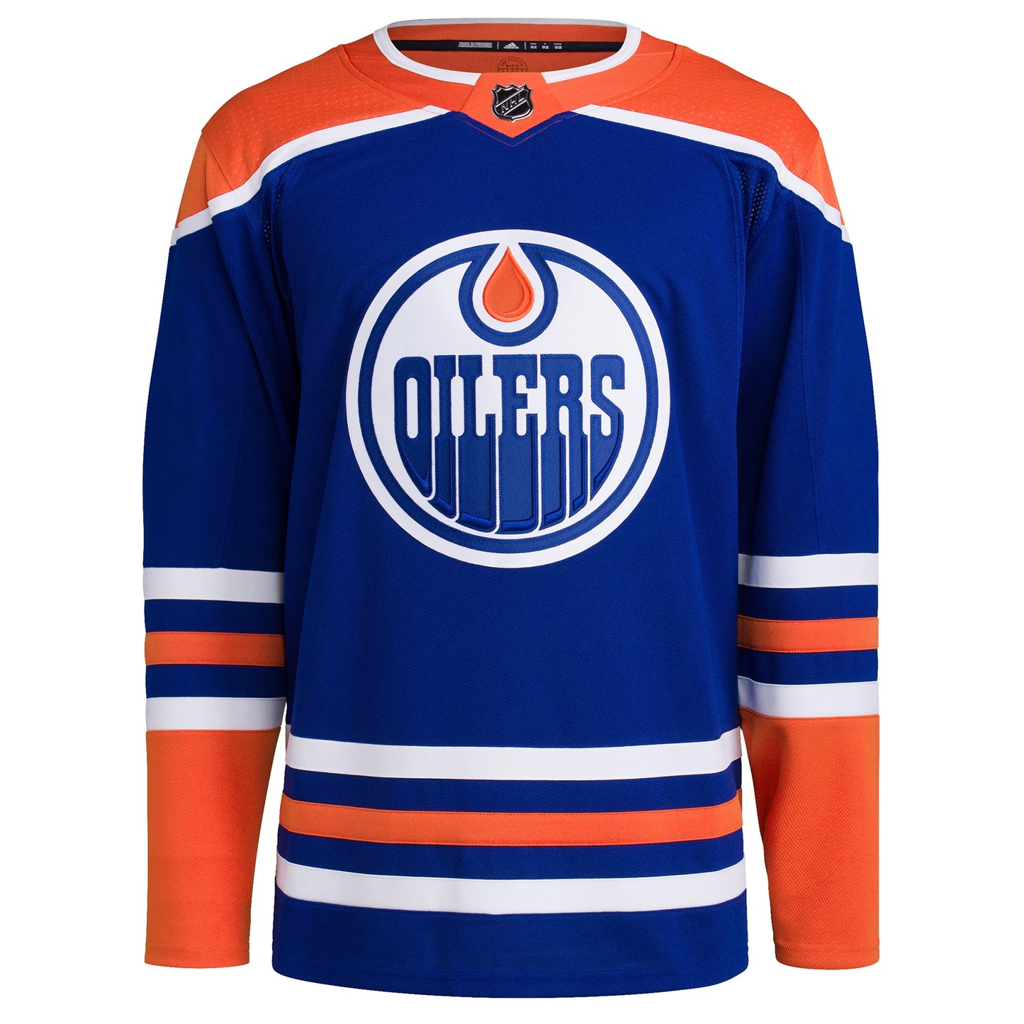 Edmonton Oilers adidas Home Primegreen Authentic Pro Blank Jersey - Royal