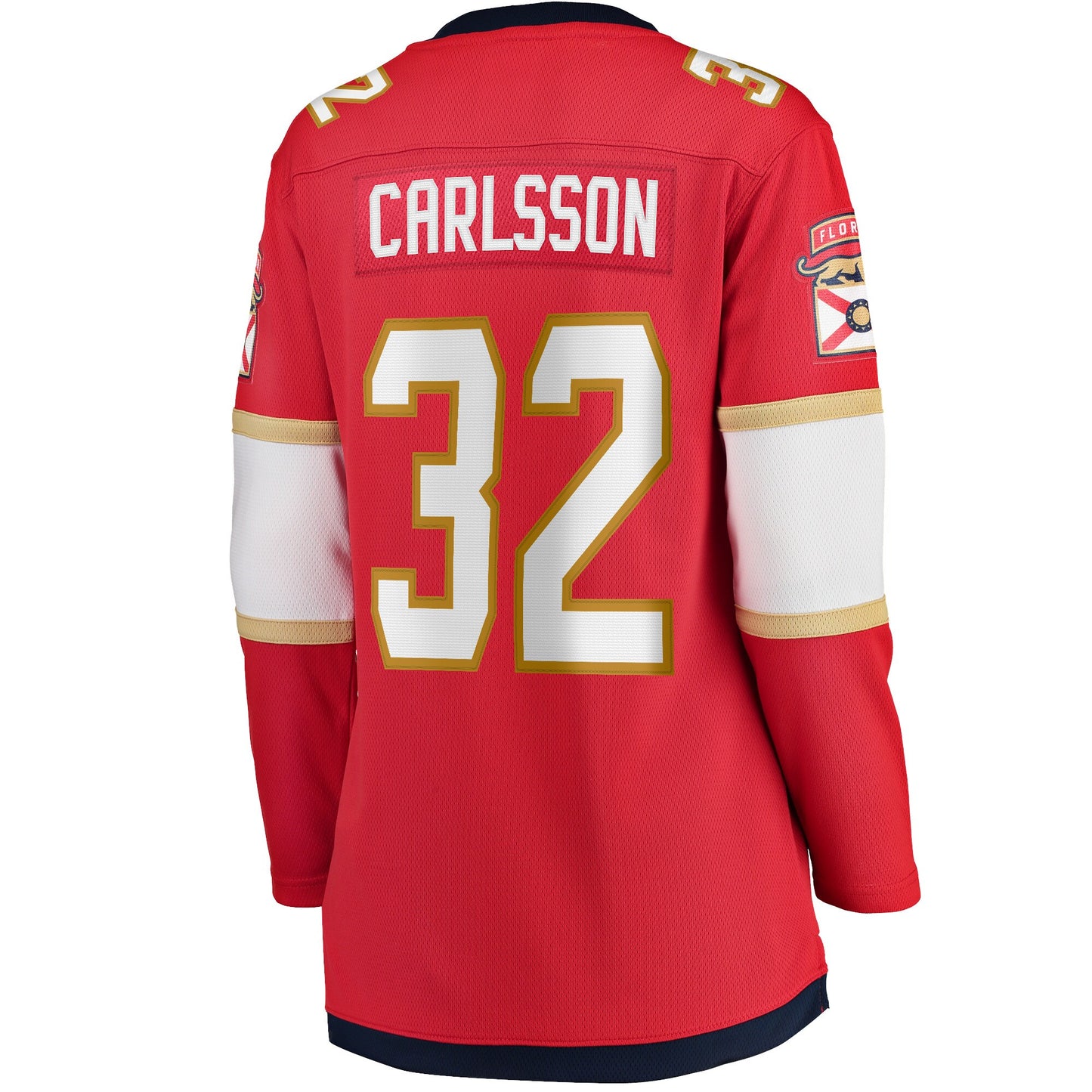 Lucas Carlsson Florida Panthers Fanatics Branded Women's Home Breakaway Player Jersey - Red