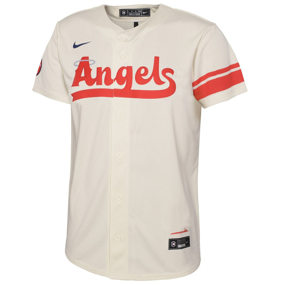 Youth Los Angeles Angels Anthony Rendon City Connect Replica Jersey - Cream