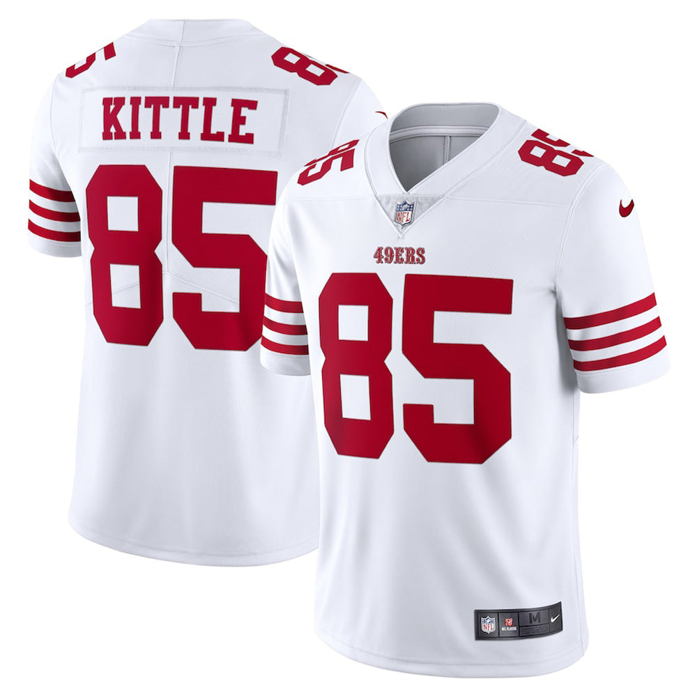 Men's San Francisco 49ers George Kittle Vapor Jersey - White